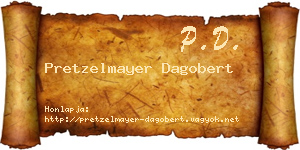 Pretzelmayer Dagobert névjegykártya